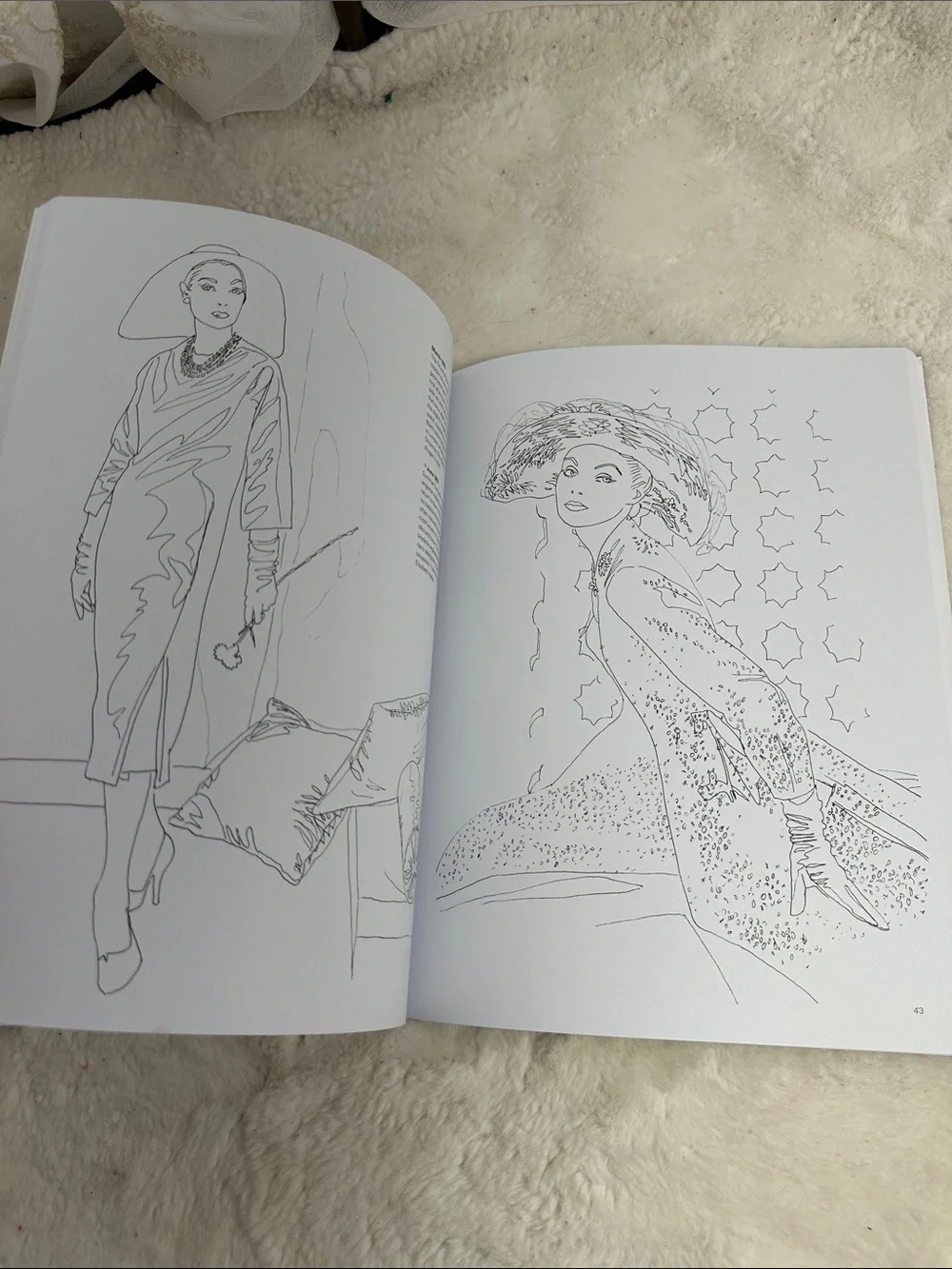 Vogue coloring book